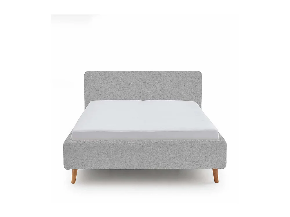 Polster Doppelbett Grau 160x200 cm oder 180x200 cm 105 cm hoch