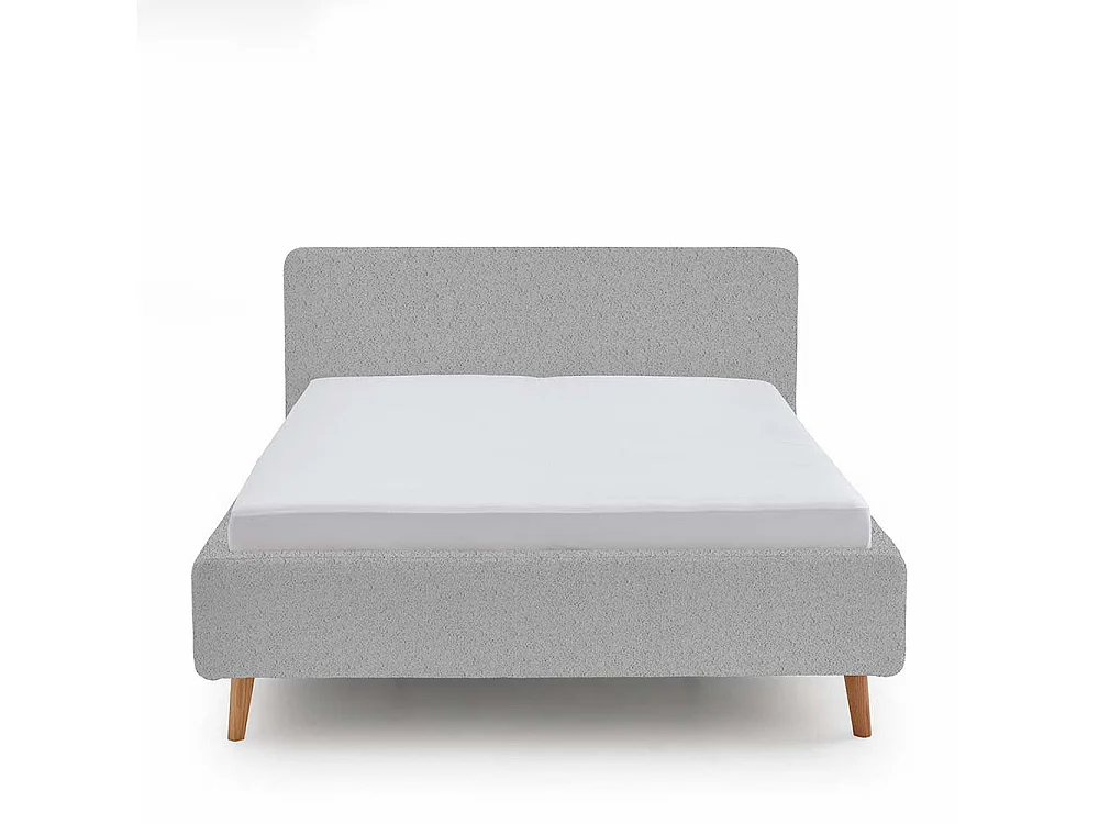 Polster Doppelbett Grau 160x200 cm oder 180x200 cm 105 cm hoch