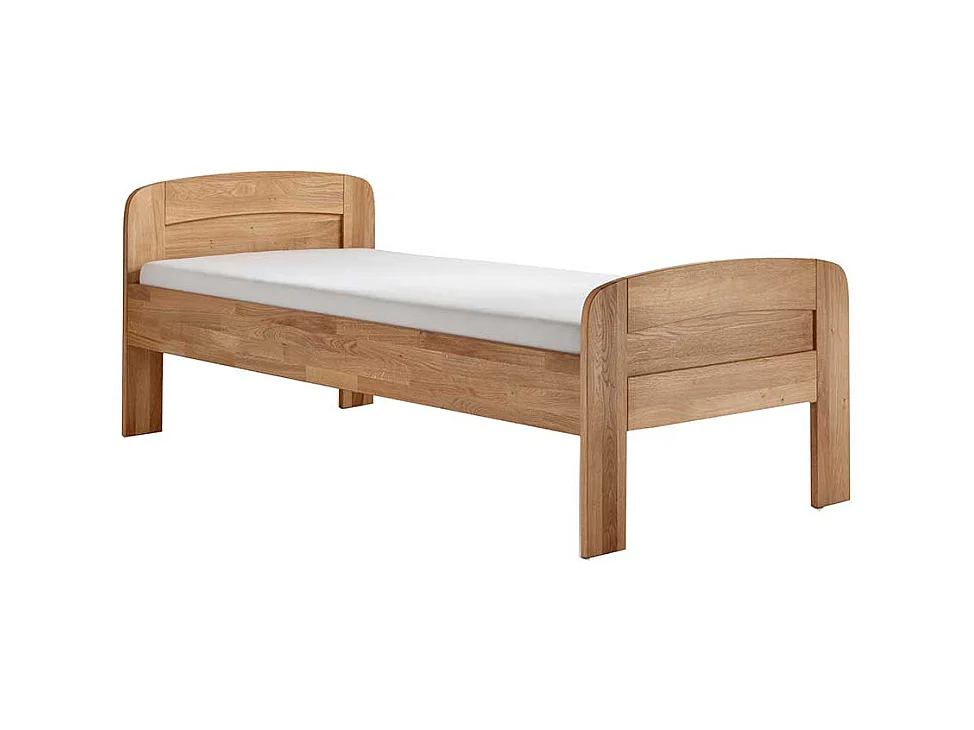Einzelbettgestell Bettrahmen 80 cm hoch und 68 cm Fußteil