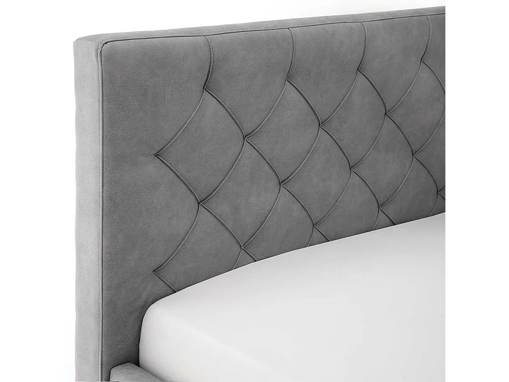 Polsterbett mit Bettkasten 55 cm Einstiegshöhe