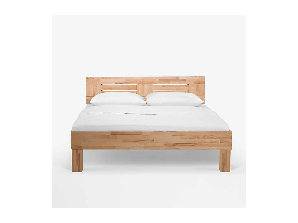 Kernbuche Holzbett massiv geölt