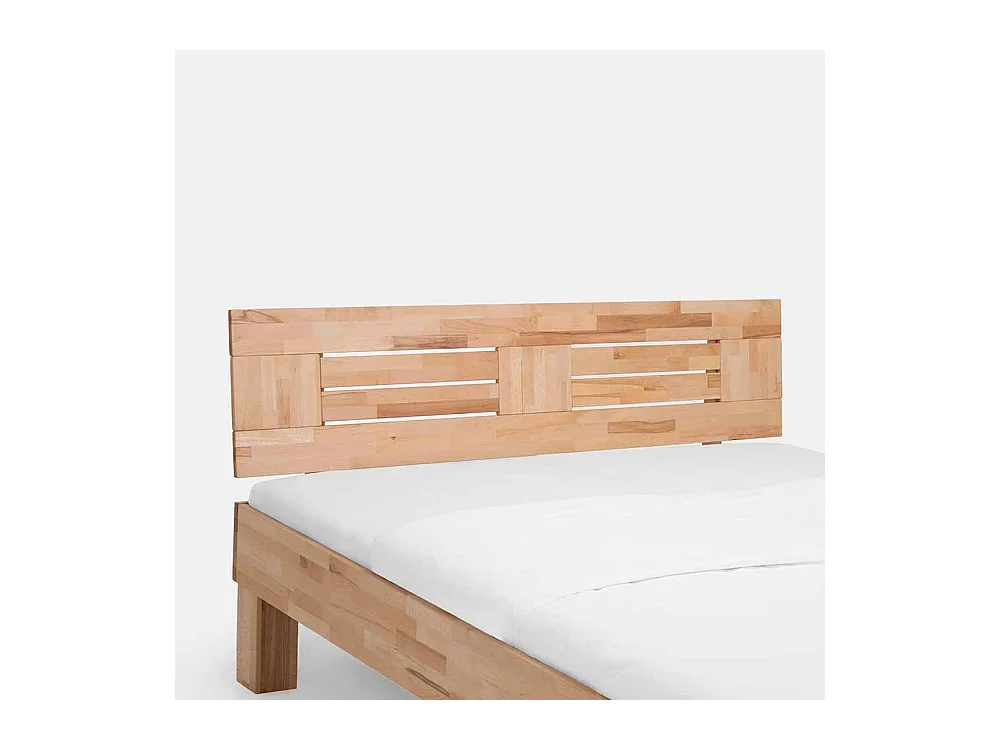 Kernbuche Holzbett massiv geölt