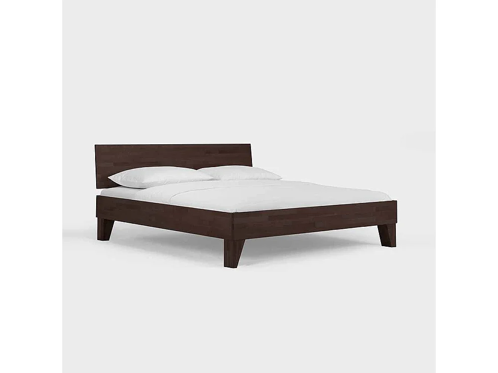 Massivholzbett in Wenge Buche