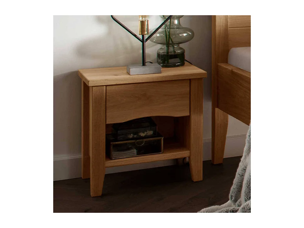 Doppelbett Massivholzbett aus Wildeiche Massivholz geölt