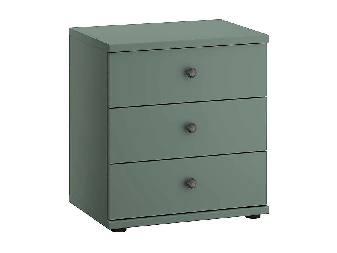 Doppelbett Überlänge in Graugrün modernen Landhausstil