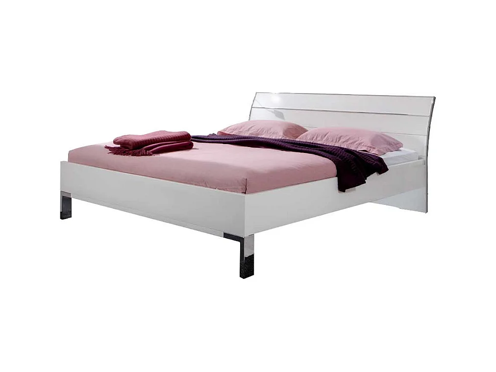 Design Bett in Weiß jungen Design