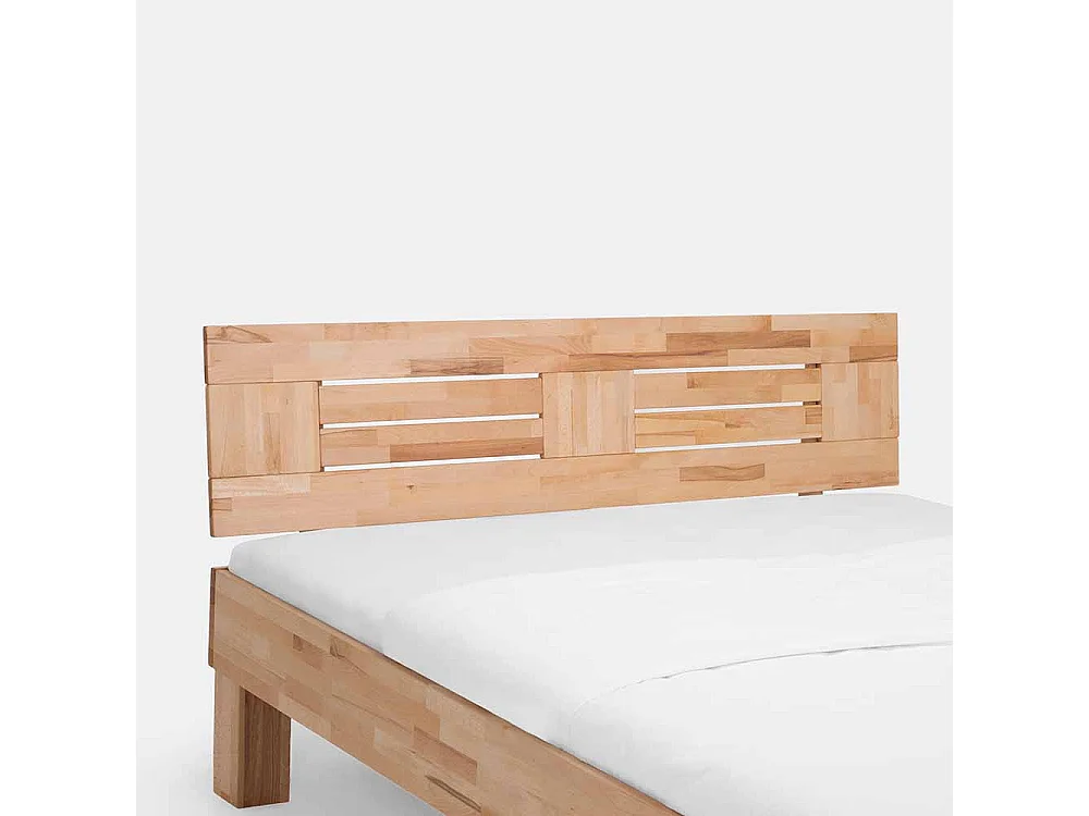 Kernbuche Holzbett massiv geölt