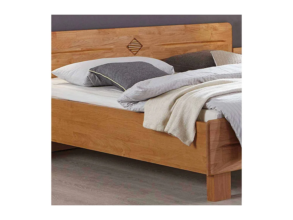 Ehebett aus Erle Nachtkonsolen (dreiteilig)