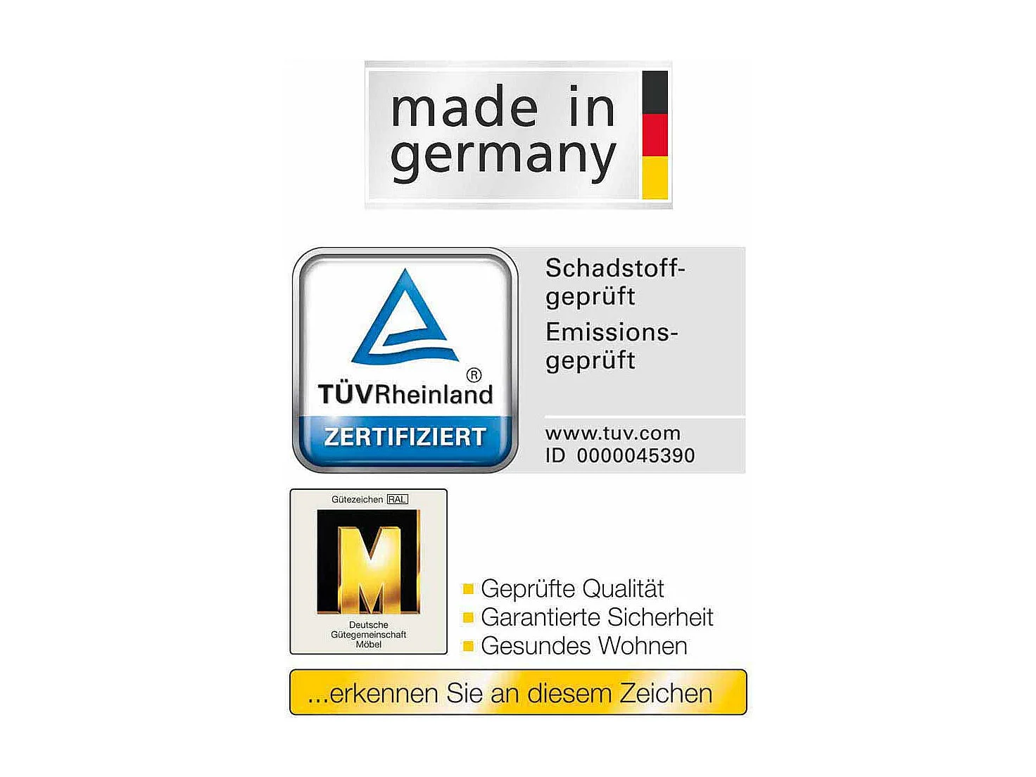 Holzbett aus Erle Überlänge