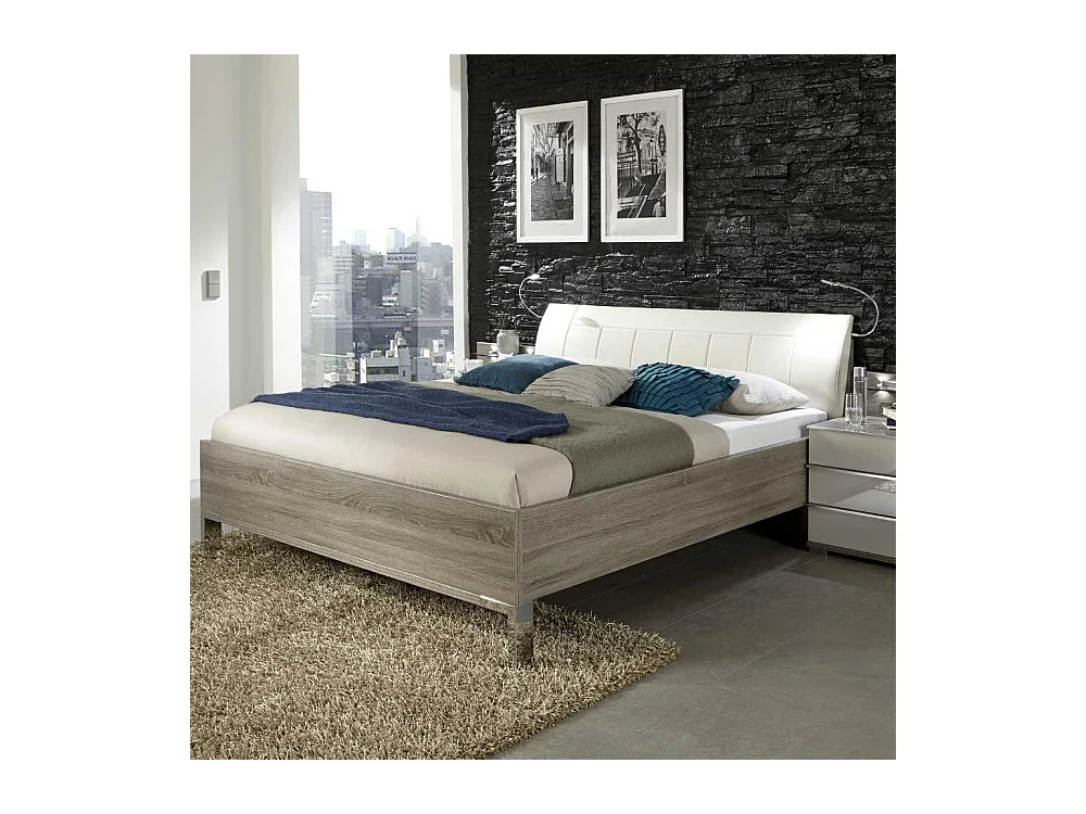 Komfortbett mit Polsterkopfteil Beleuchtung