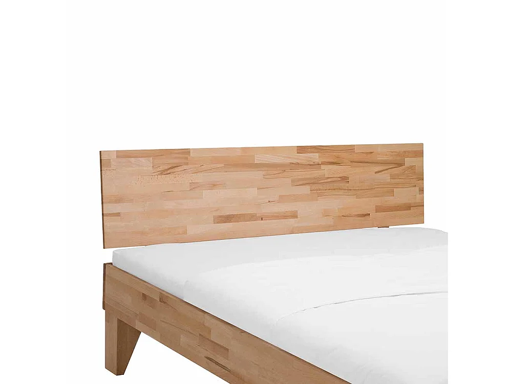 Singlebett aus Kernbuche Massivholz geölt