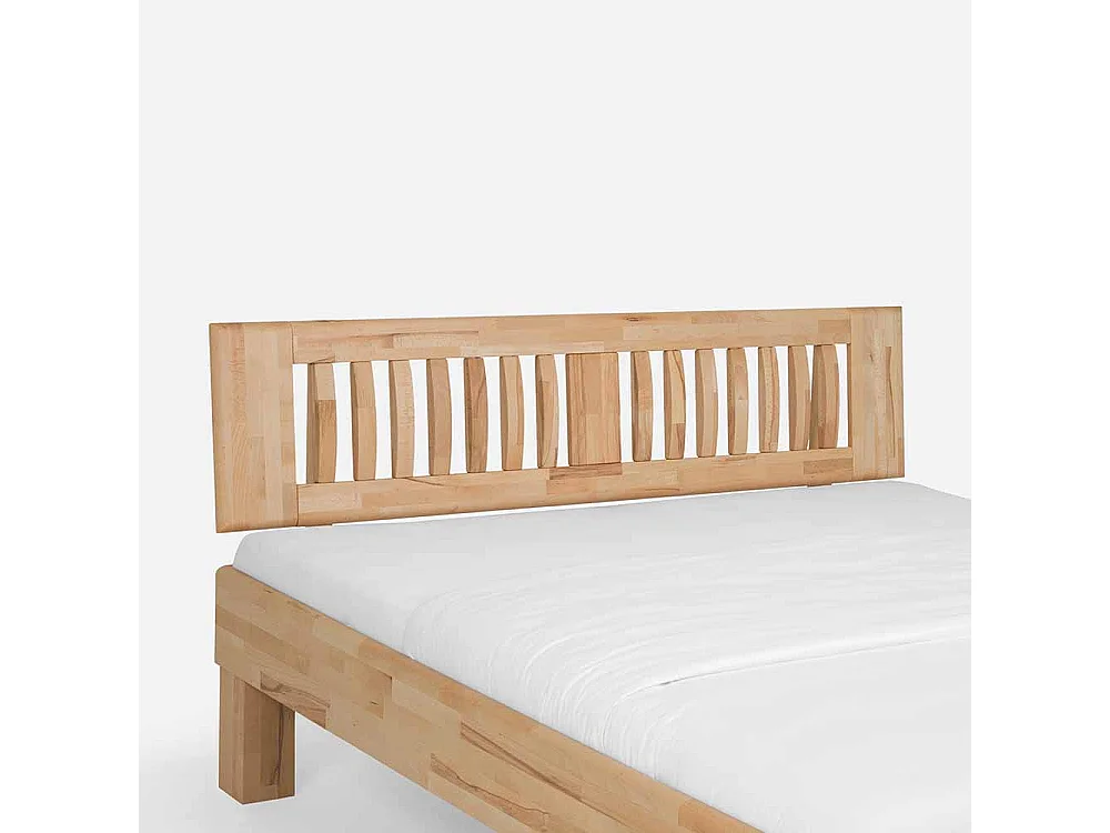 Massivholzbett aus Kernbuche geölt mit Überlänge