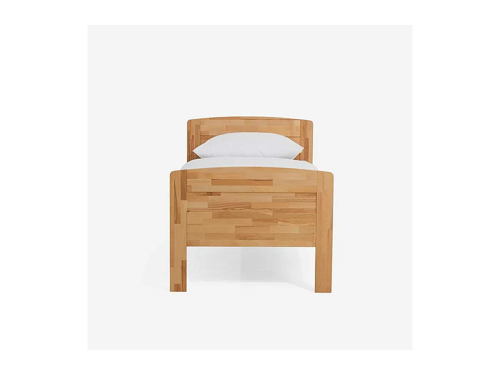 Massiv Holzbett aus Kernbuche geölt
