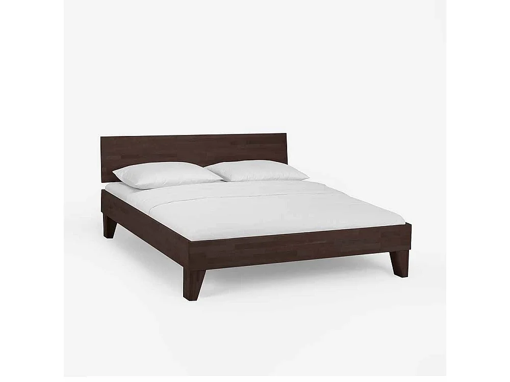 Massivholzbett in Wenge Buche