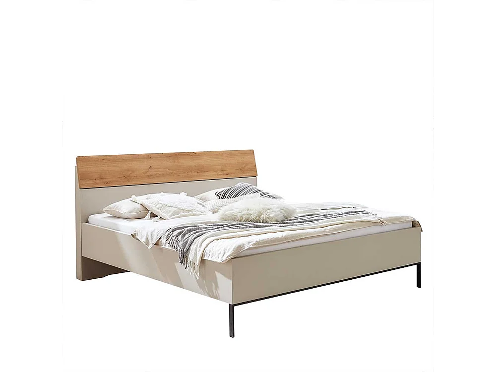 Modernes Doppelbett Made in Germany 48 cm Einstiegshöhe