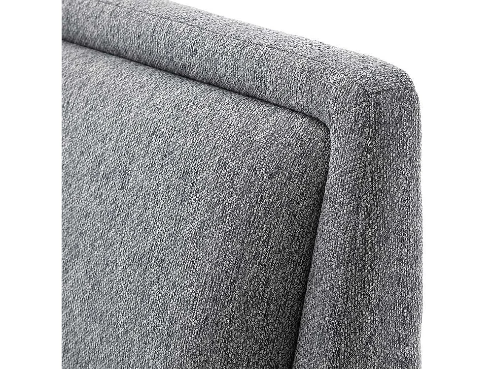 Gepolstertes Bett im Skandi Design 50 cm Einstiegshöhe