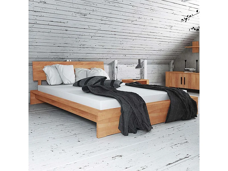 Kernbuche Futonbett massiv geölt