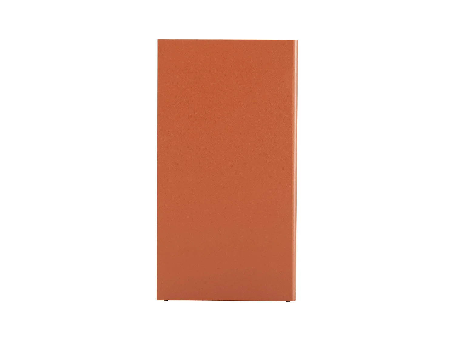 Buffet 3 portes moderne rectangulaire L140 cm orange