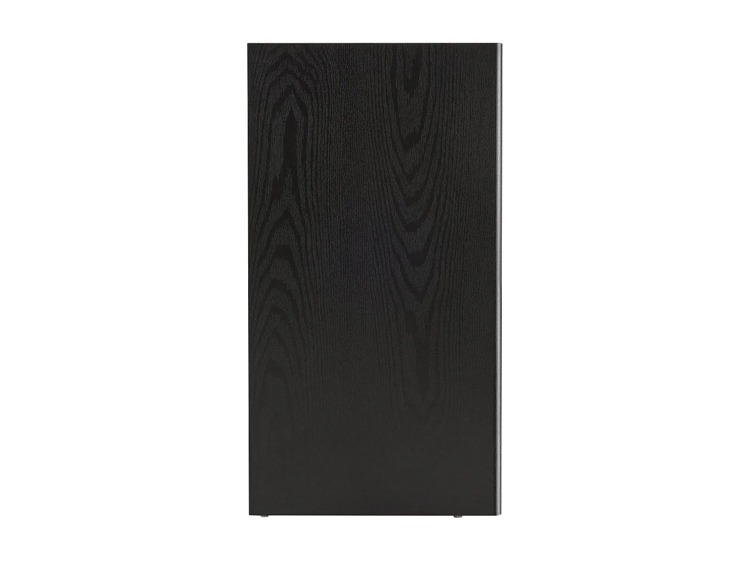 Buffet 3 portes moderne rectangulaire L140 cm bois noir