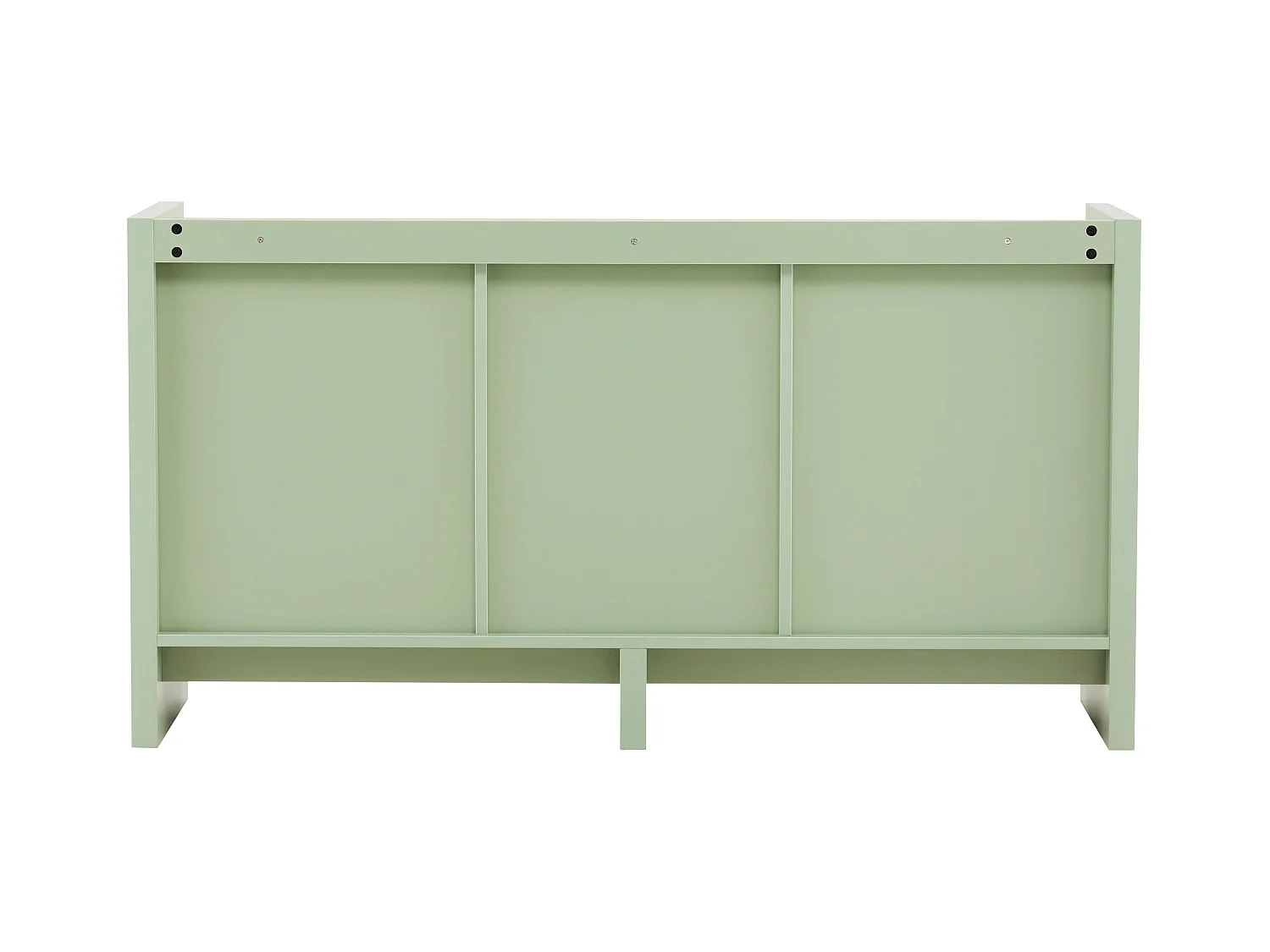 Buffet 3 portes moderne rectangulaire L140 cm vert