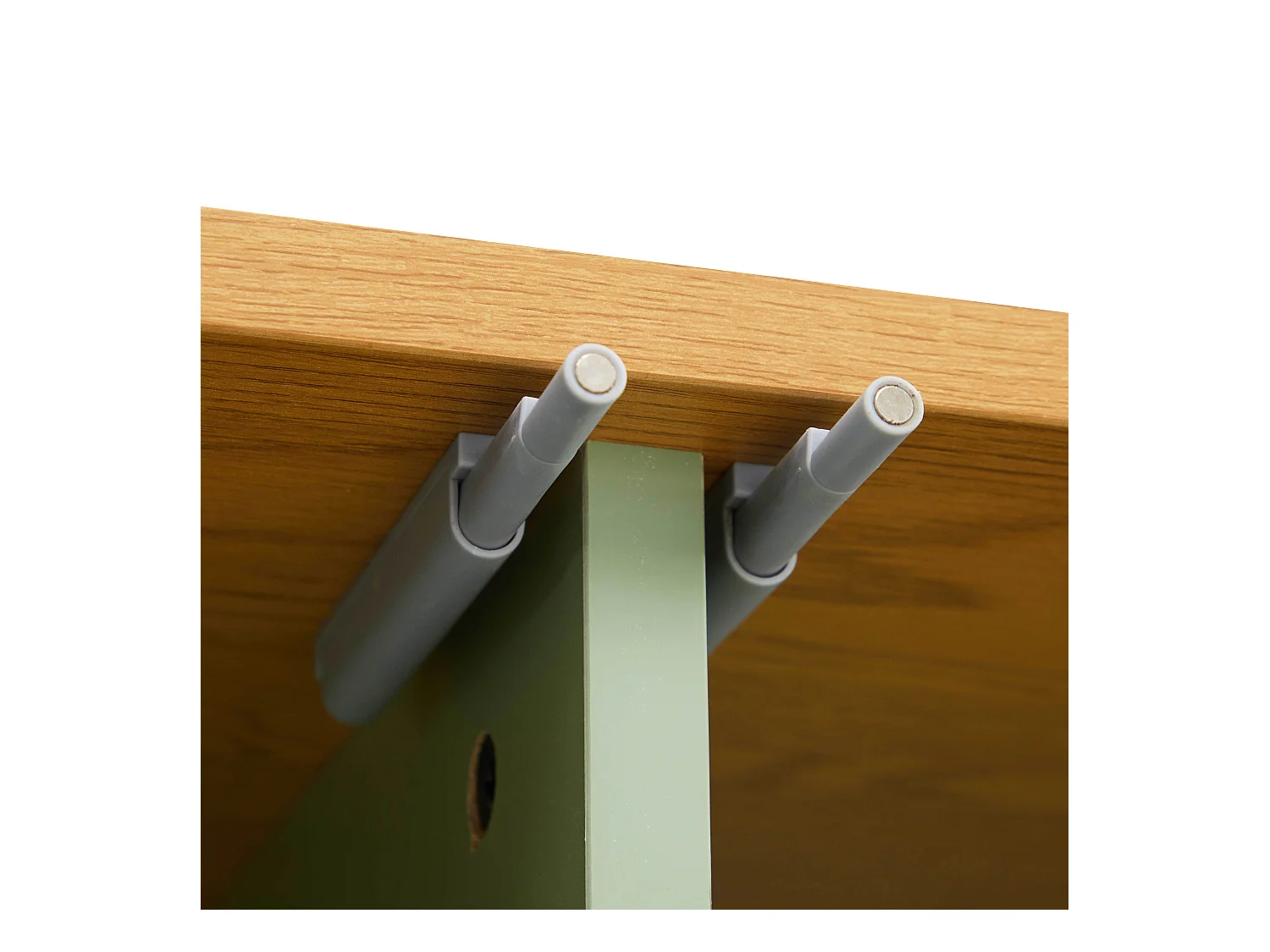 Buffet 3 portes moderne rectangulaire L140 cm vert