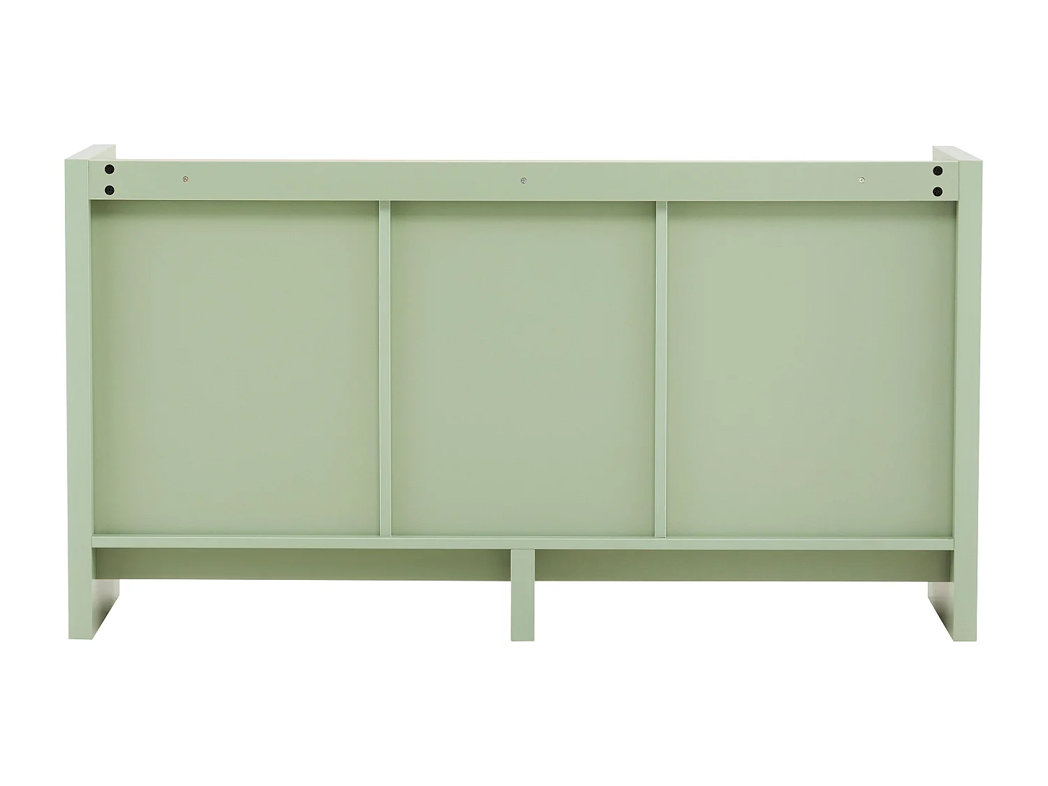 Buffet 3 portes moderne rectangulaire L140 cm vert
