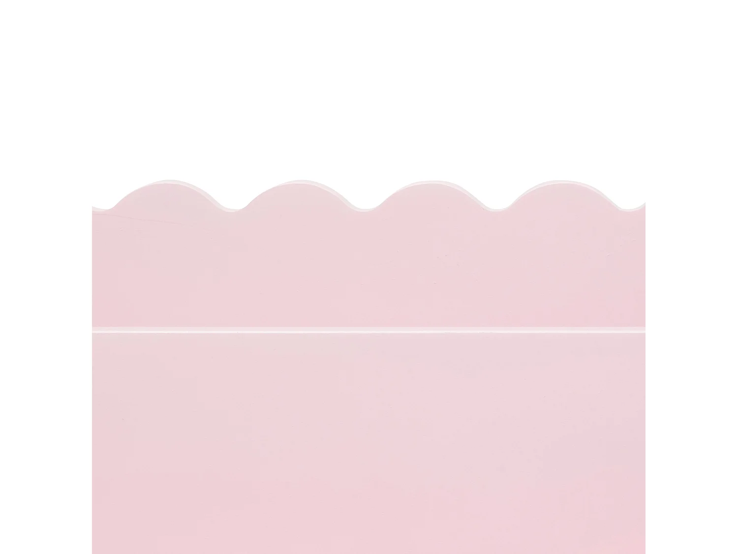 Bibliothèque Enfant "Festonnée" 60cm Rose