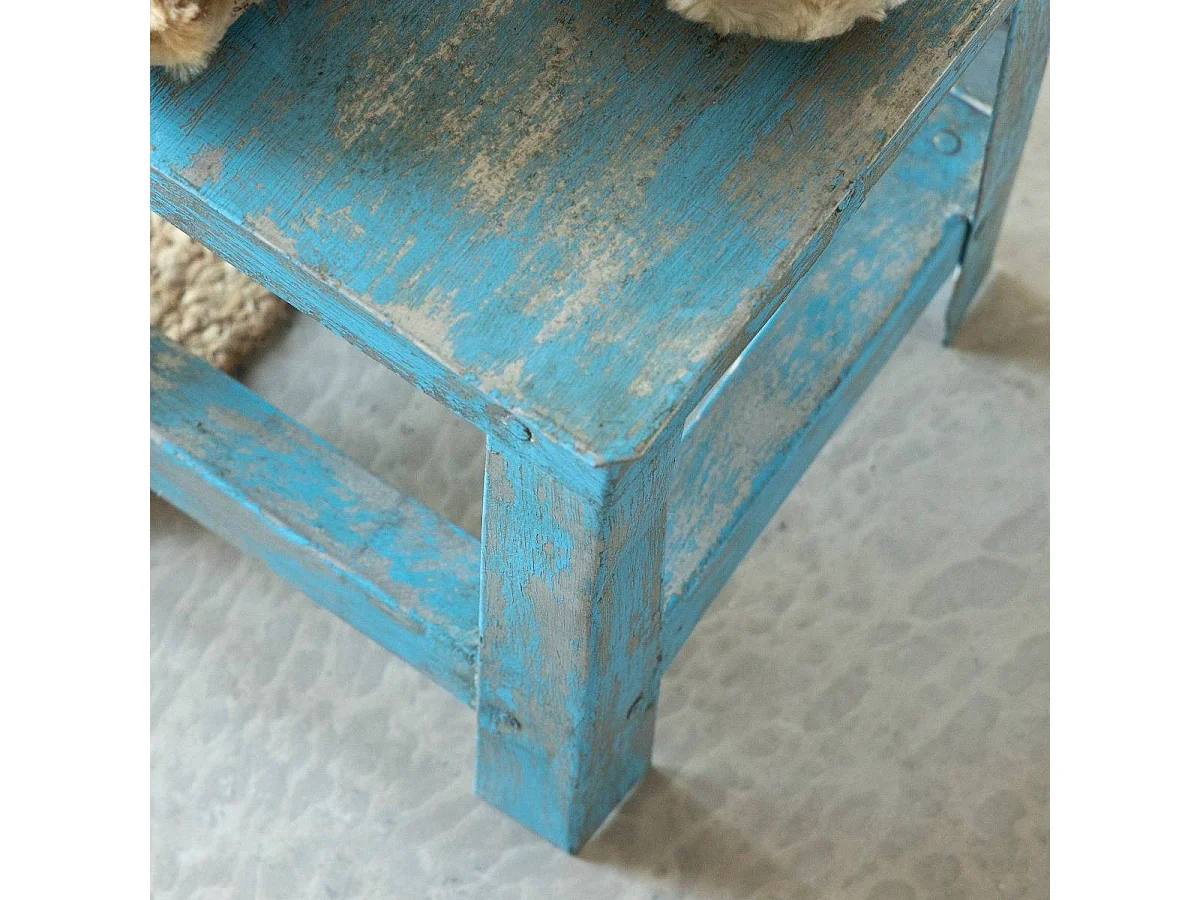 Petit tabouret en métal Alban