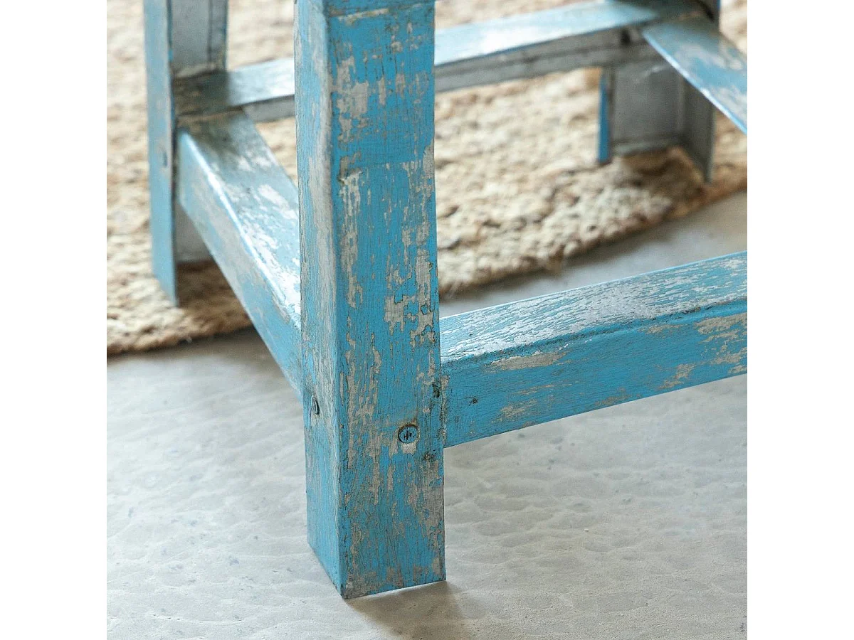 Petit tabouret en métal Alban