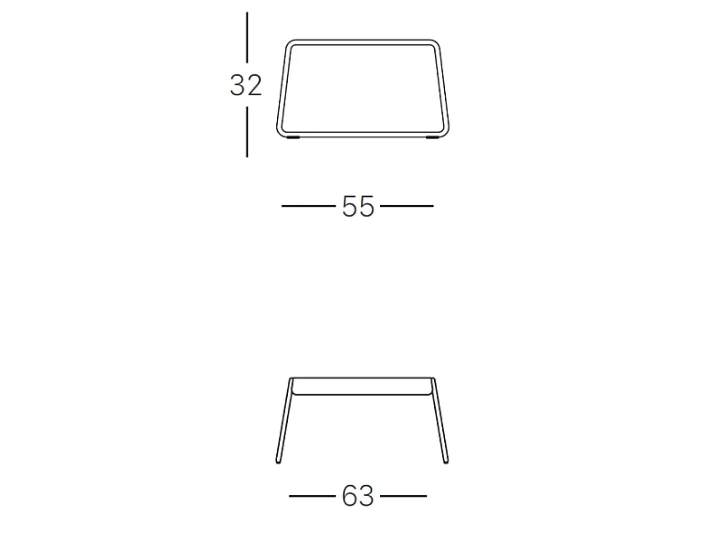 Table basse indoor outdoor - Lisa Lounge