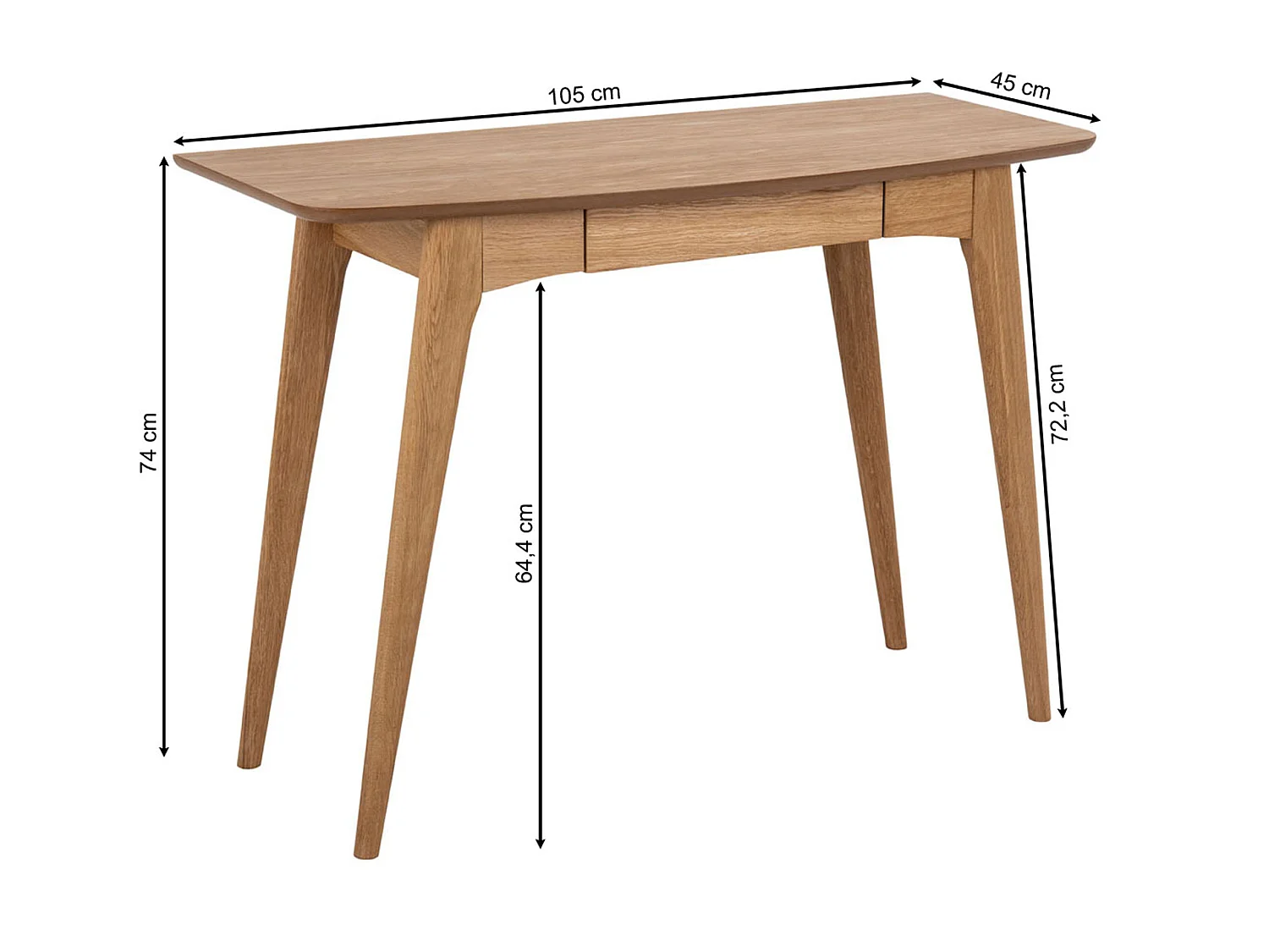 Bureau Arco wood avec tiroir