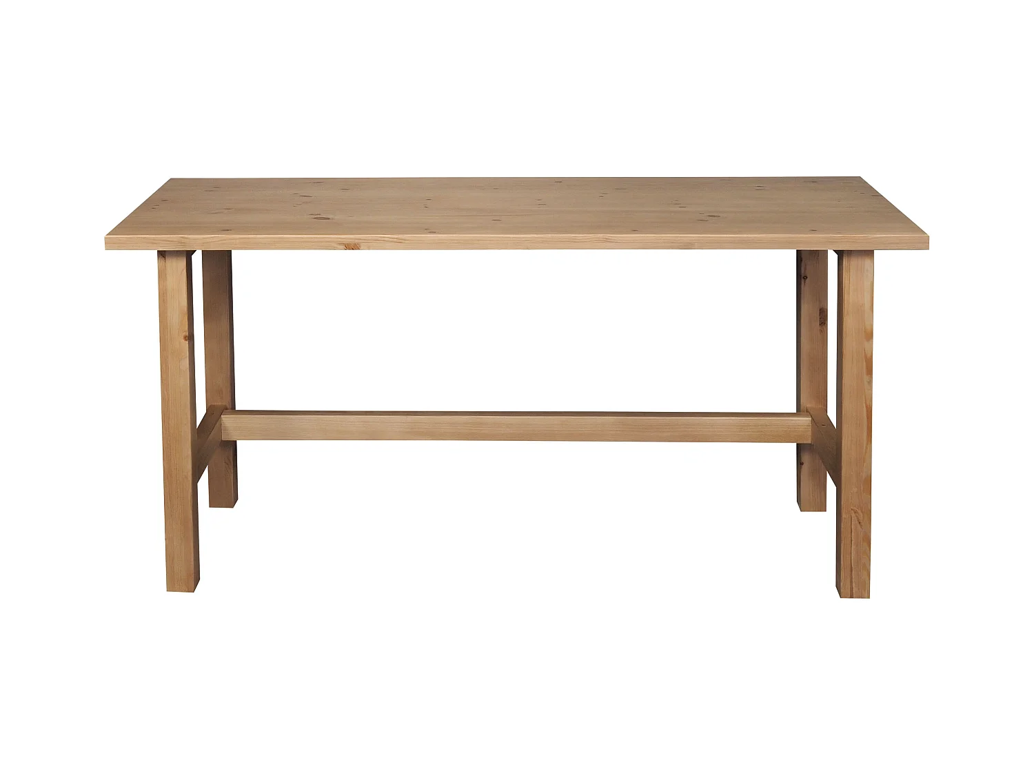 Biurko Nordic drewniane, kolor dębowy