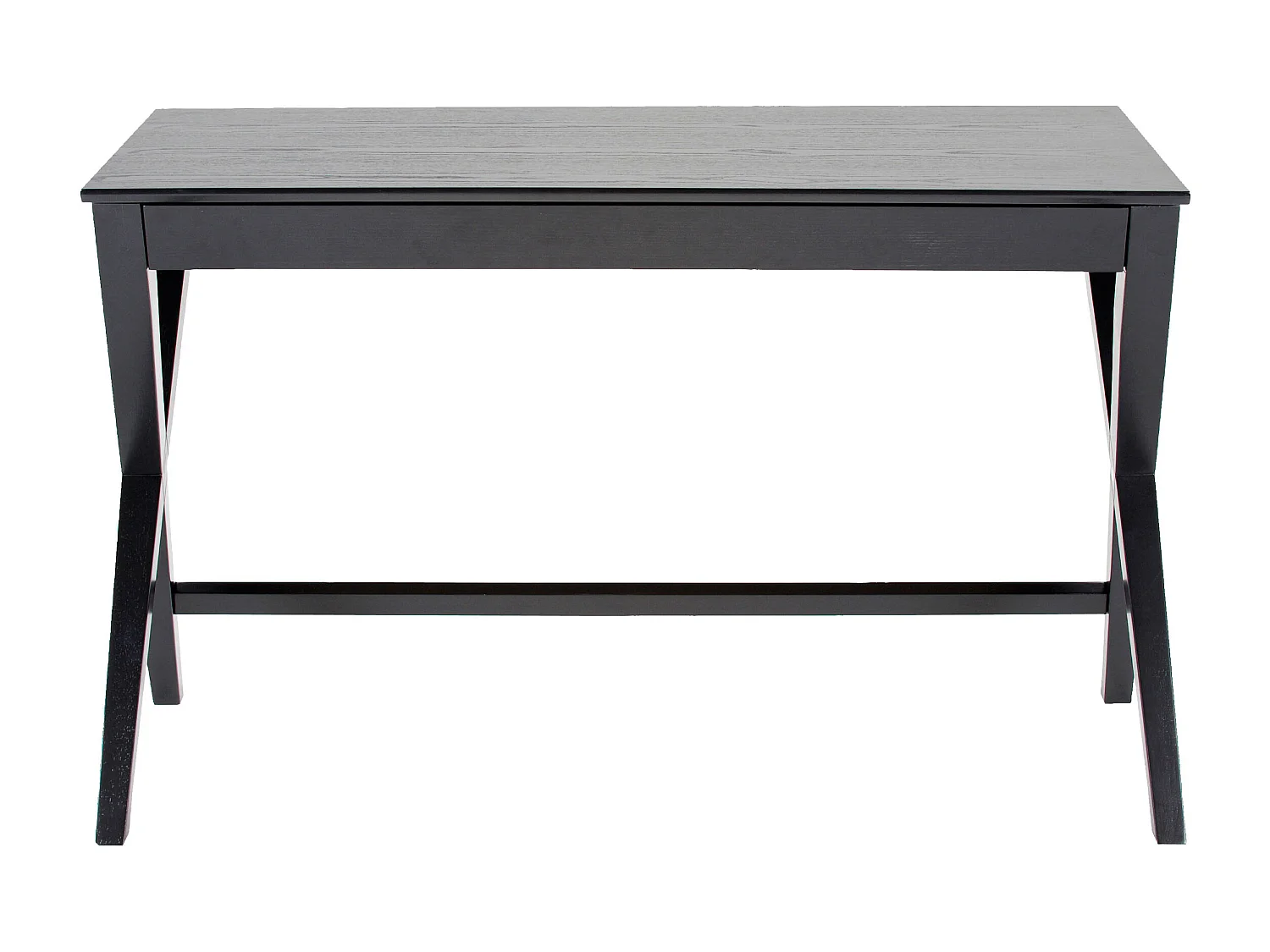 Biurko Shadow 120 cm z szufladą, kolor czarny