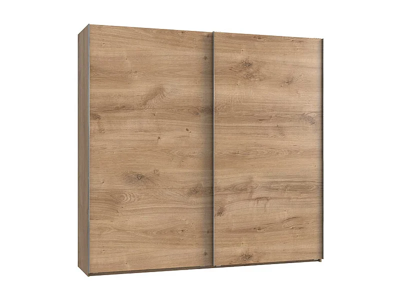 Kleiderschrank Schiebetüren in Plankeneiche NB Made in Germany