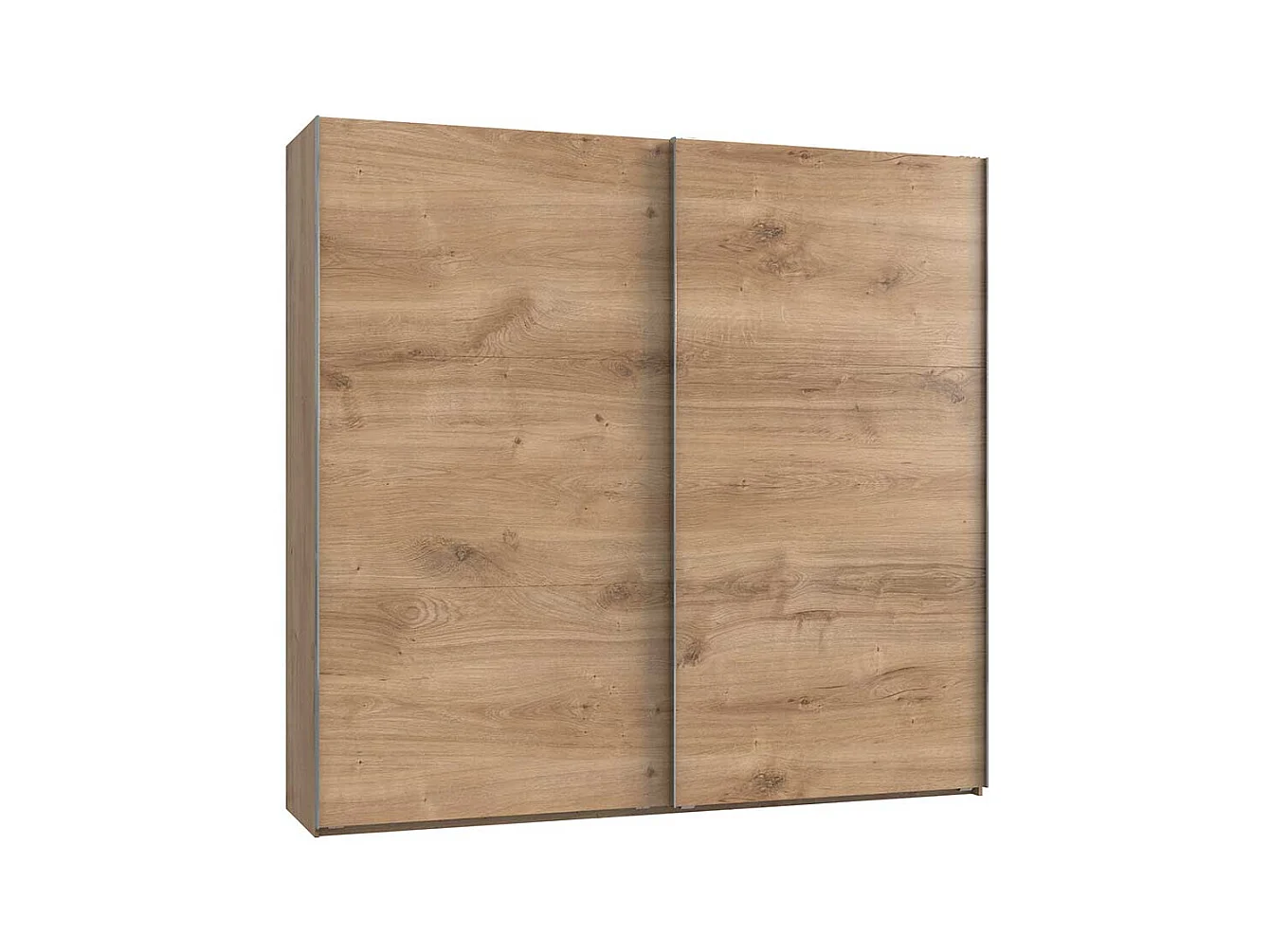 Kleiderschrank Schiebetüren in Plankeneiche NB Made in Germany