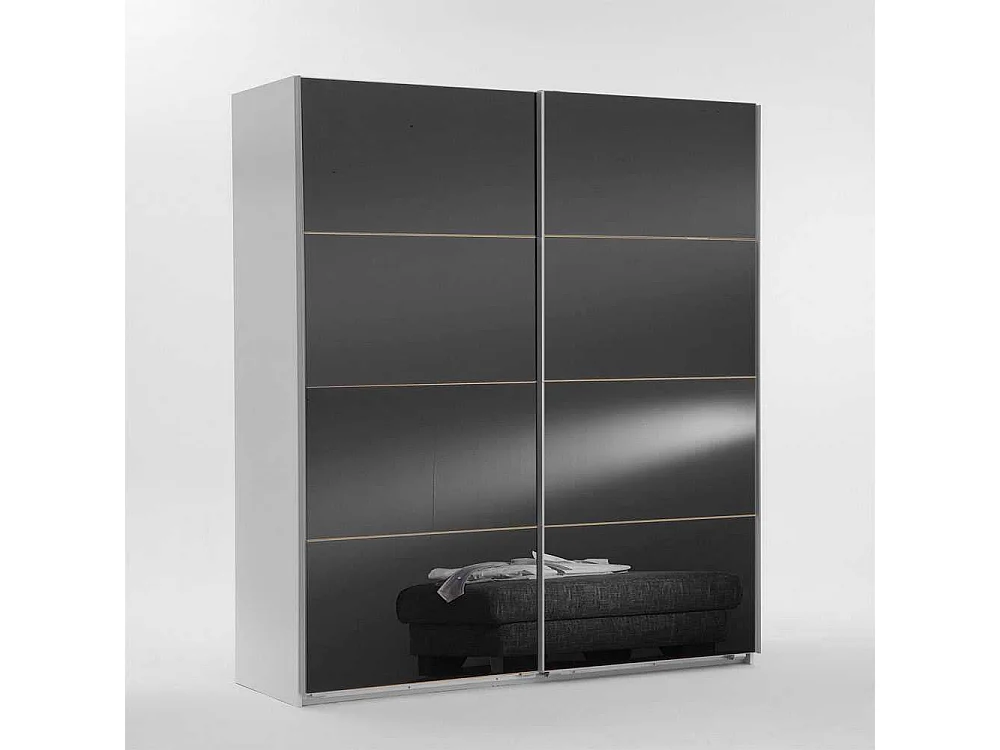 Schlafzimmerschrank mit Schiebetüren Weiß