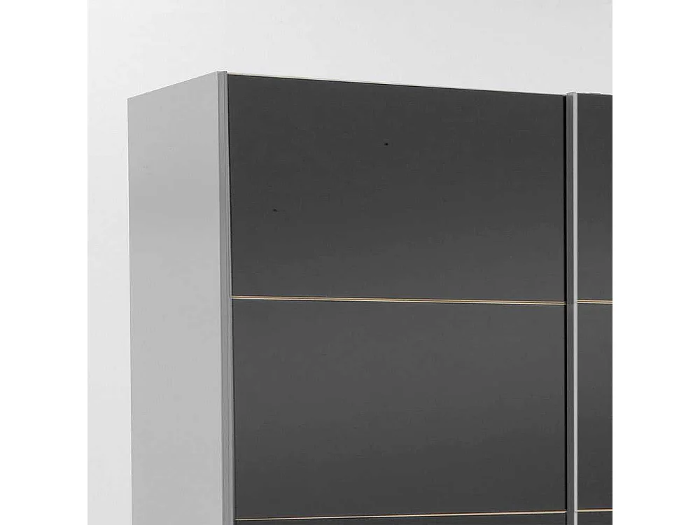 Schlafzimmerschrank mit Schiebetüren Weiß