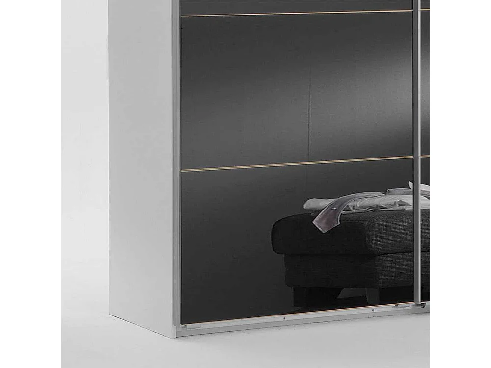 Schlafzimmerschrank mit Schiebetüren Weiß