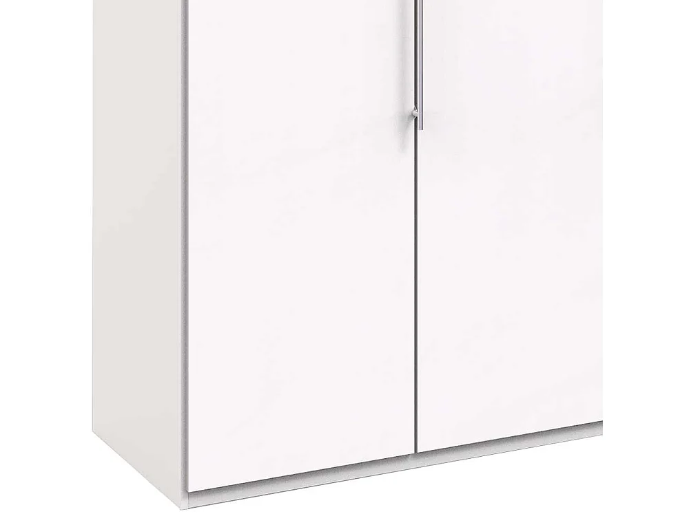 Moderner Kleiderschrank 3 türig Weiß