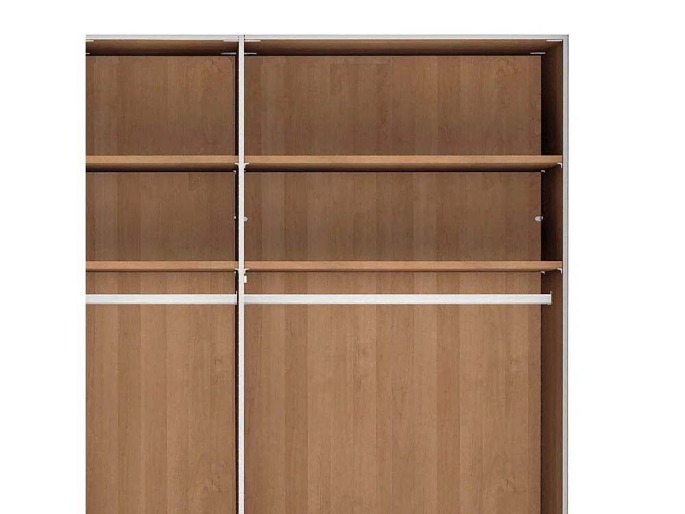 Drehtürenkleiderschrank Schlafzimmerschrank in modernem Design 344 cm breit