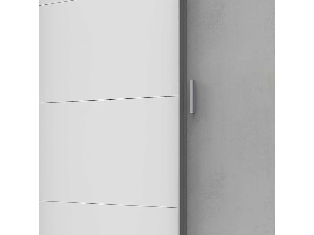 Kleiderschrank mit Schiebe- und Drehtüren 272 cm breit Made in Germany