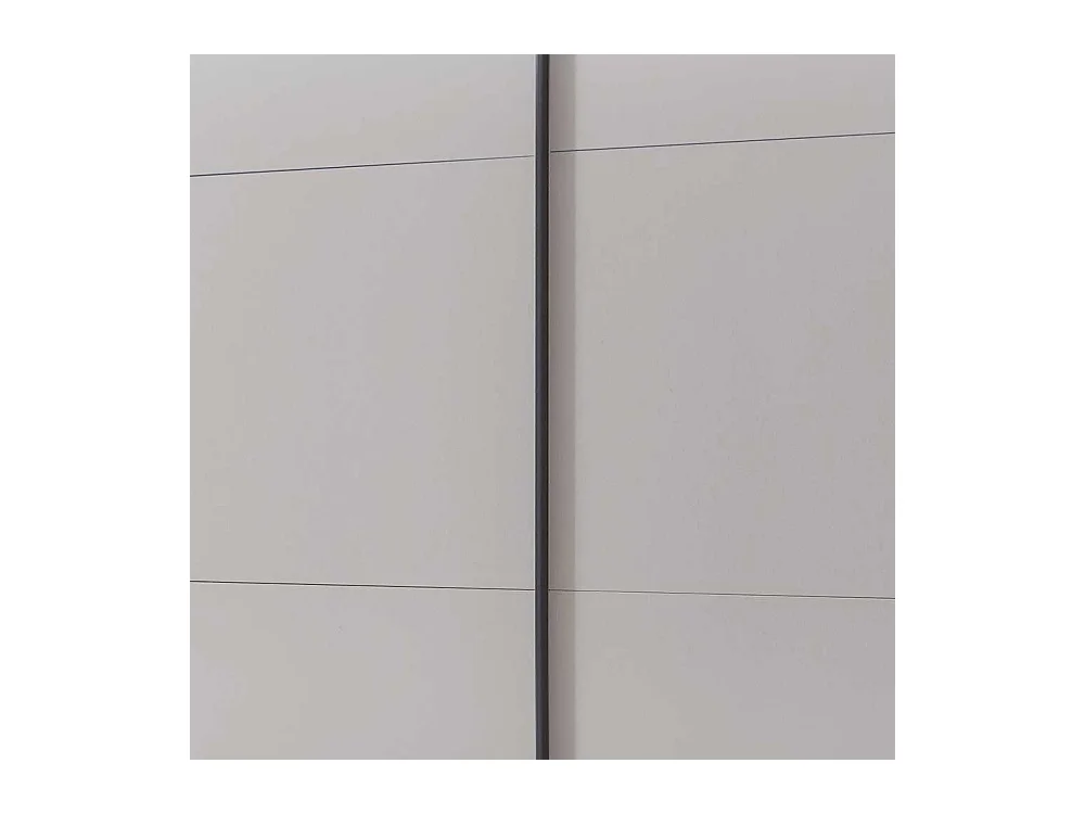 Schiebetüren Kleiderschrank in Hellgrau und Anthrazit Made in Germany