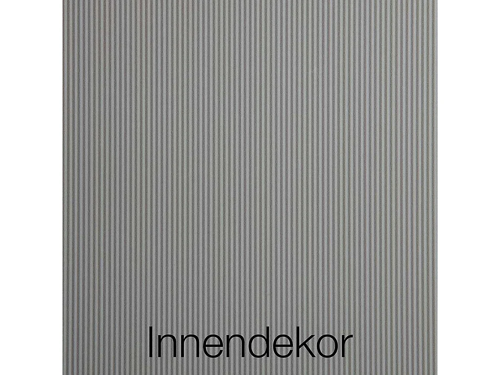 Design Schwebetürenschrank in Braun und Weiß 280 cm breit