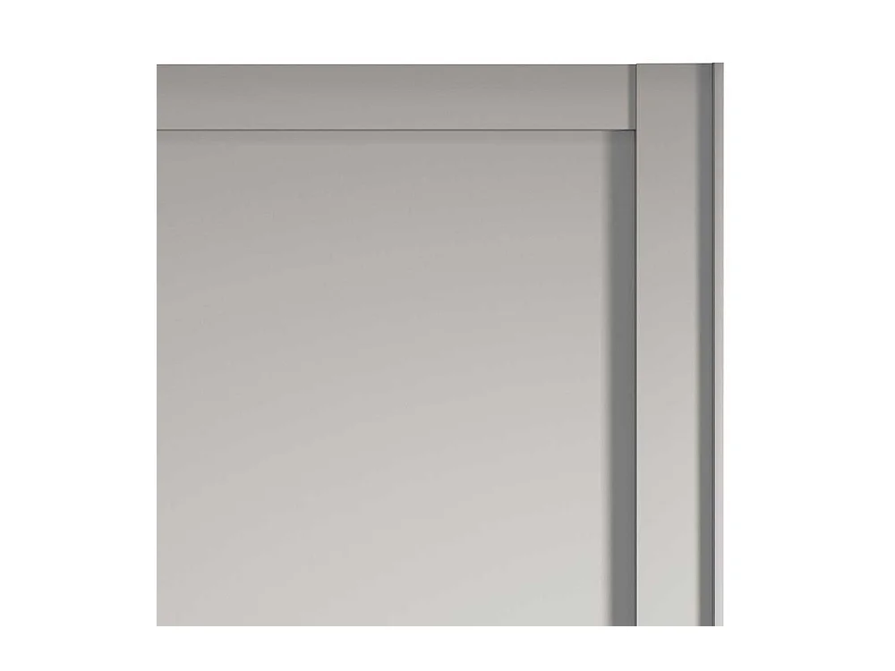 Landhausschlafzimmerschrank mit Schwebetüren Hellgrau modern