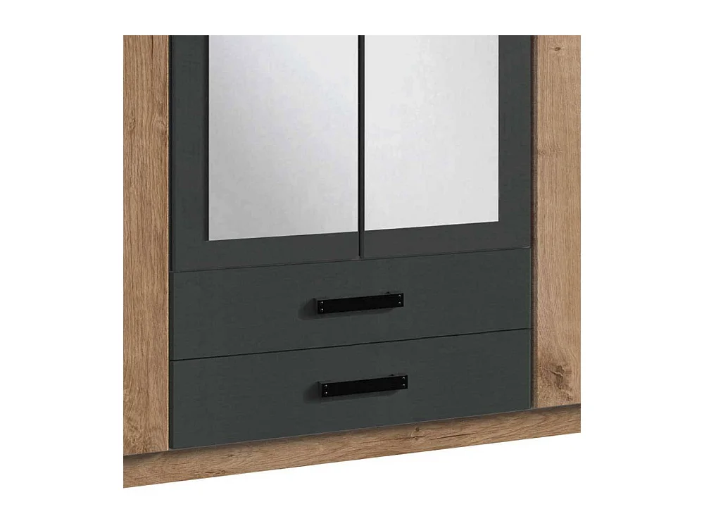 Jugendzimmer Kleiderschrank im Industry und Loft Stil 180 cm breit