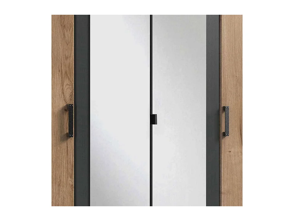 Jugendzimmer Kleiderschrank im Industry und Loft Stil 180 cm breit