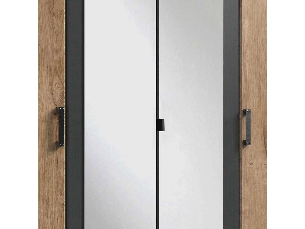 Jugendzimmer Kleiderschrank im Industry und Loft Stil 180 cm breit