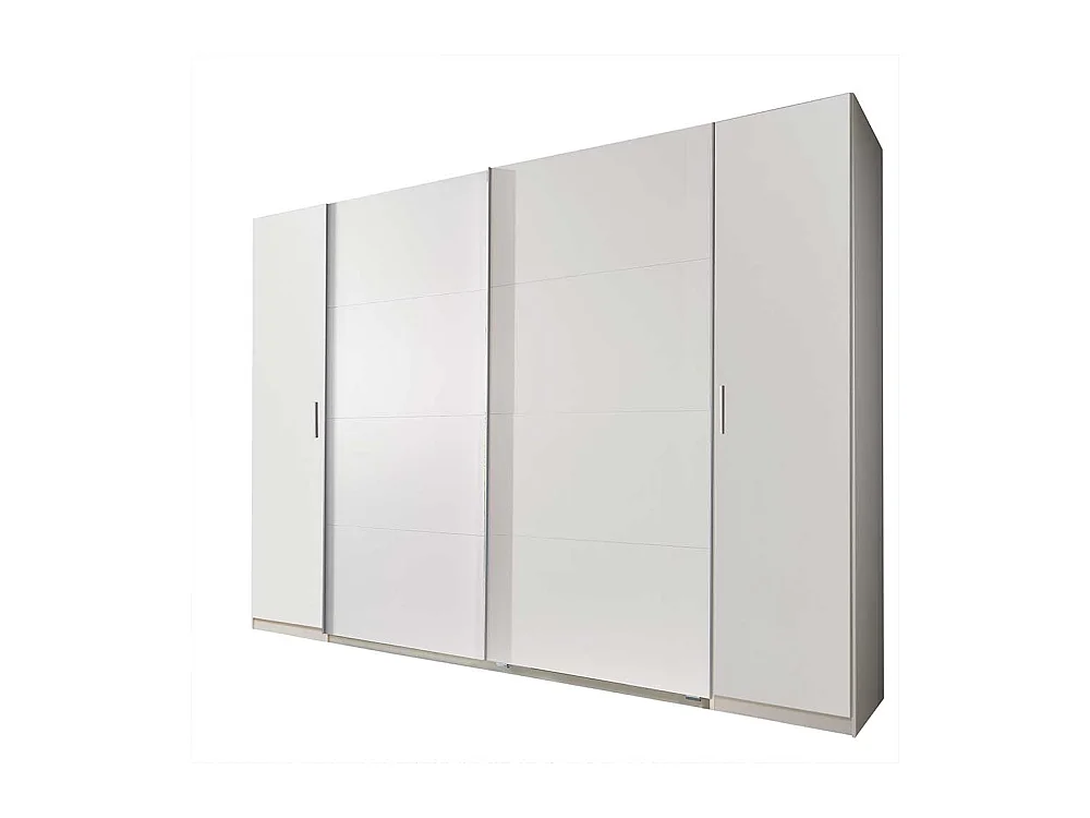 XL Schlafzimmerkleiderschrank 272 cm oder 316 cm breit Dreh- und Schiebetüren