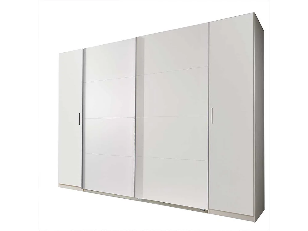 XL Schlafzimmerkleiderschrank 272 cm oder 316 cm breit Dreh- und Schiebetüren