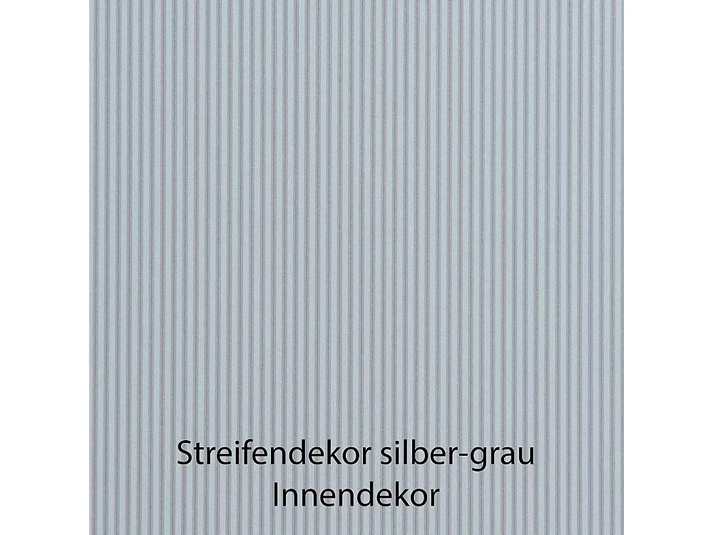 Weißer Kleiderschrank mit Dreh- und Falttüren drei Schubladen